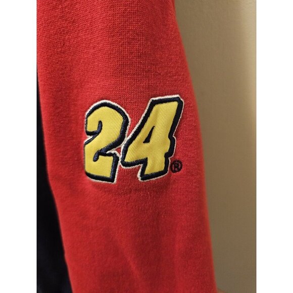 Vintage Men's Jeff Gordon Pullover Hoodie Sweatshirt Size‎ XL NASCAR #24 - Picture 5 of 11